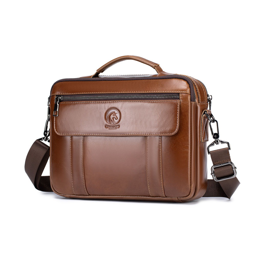 Edc Carry Bag - Новая мужская мини-сумка через плечо, кожаная