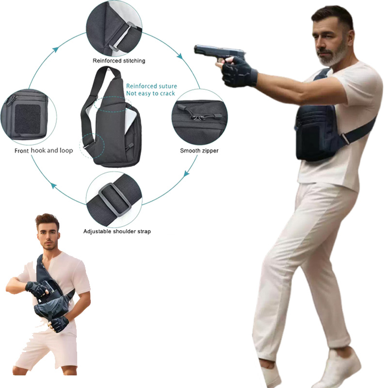 Edc Concealed Carry Sling Bag - Тактическая сумка для пистолета, скрытая кобура
