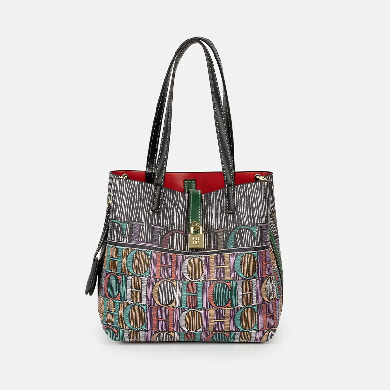 Edc Carry Bag - Сумка-ведро CH Art с цветным принтом,