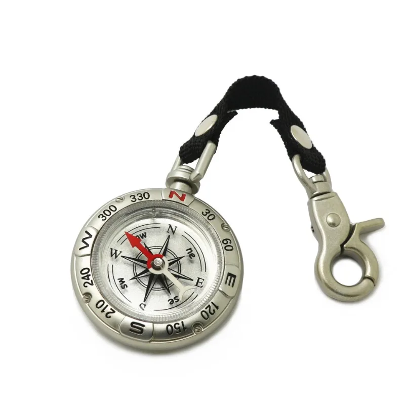 Compass Keychain Mini - Мини-компас GEFENSI с брелоком для ключей,