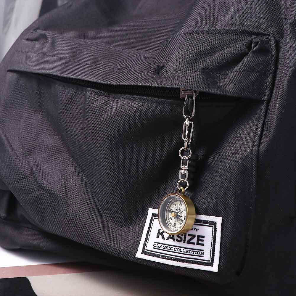 Compass Keychain Mini - 1 шт. Брелок-компас из цинкового сплава,