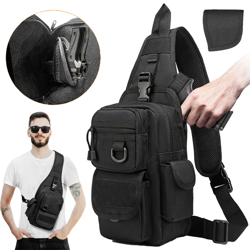 Edc Concealed Carry Sling Bag - Тактическая сумка для пистолета, скрытая сумка
