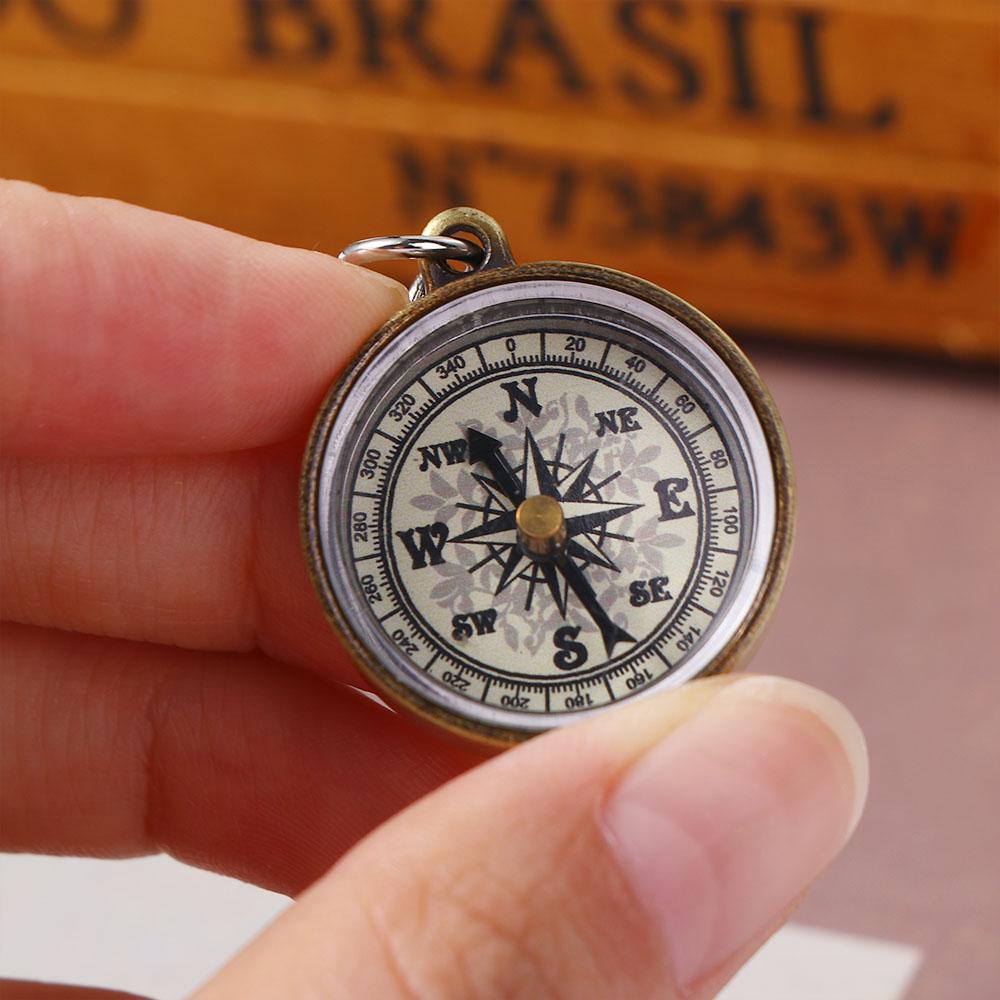 Золотистый портативный мини-ко – обзор и цена Compass Keychain Mini