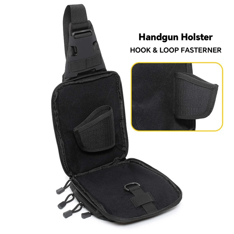 Тактическая сумка-слинг для ск – обзор и цена Edc Concealed Carry Sling Bag