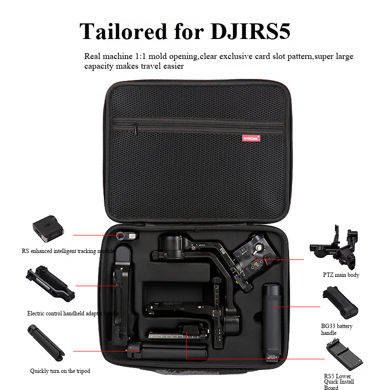 Сумка-чехол для DJI RS 5, прот – обзор и цена Edc Carry Bag