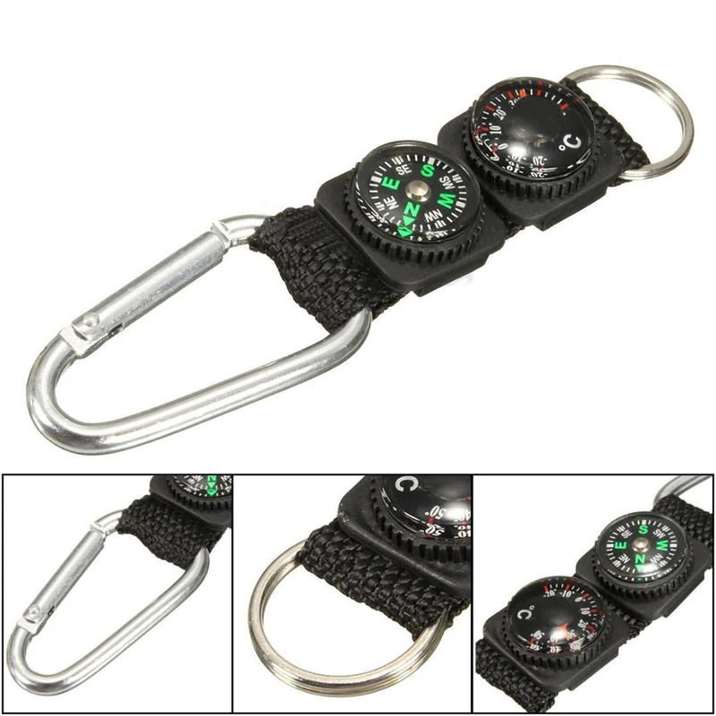 1 шт. универсальный многофункц – обзор и цена Compass Keychain Mini
