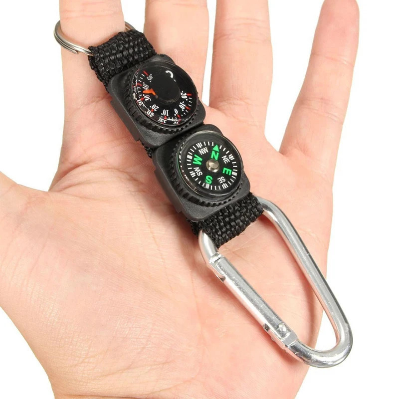 1 шт. универсальный многофункц – обзор и цена Compass Keychain Mini