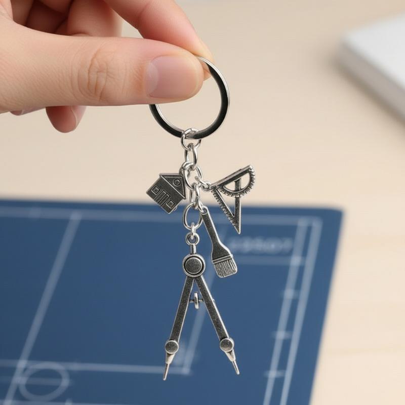 Многофункциональный серебряный – обзор и цена Compass Keychain Mini