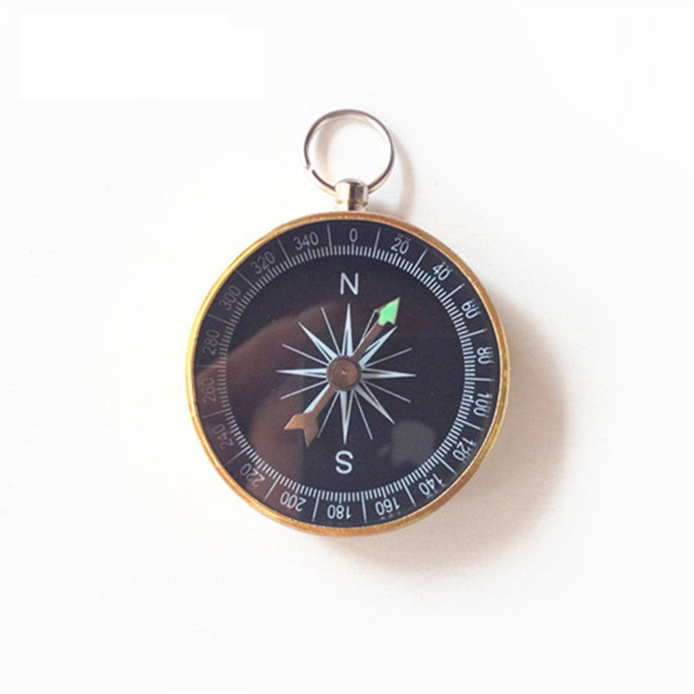 2 шт. Премиум-металлический ми – обзор и цена Compass Keychain Mini