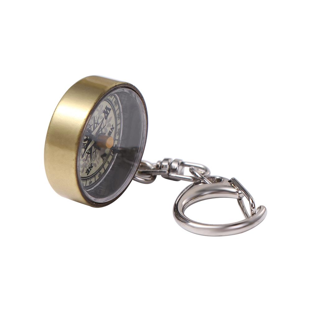 1 шт. Брелок-компас из цинково – обзор и цена Compass Keychain Mini