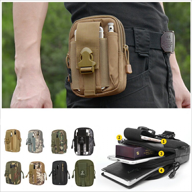 Маленькая поясная сумка Molle, – обзор и цена Edc Carry Box