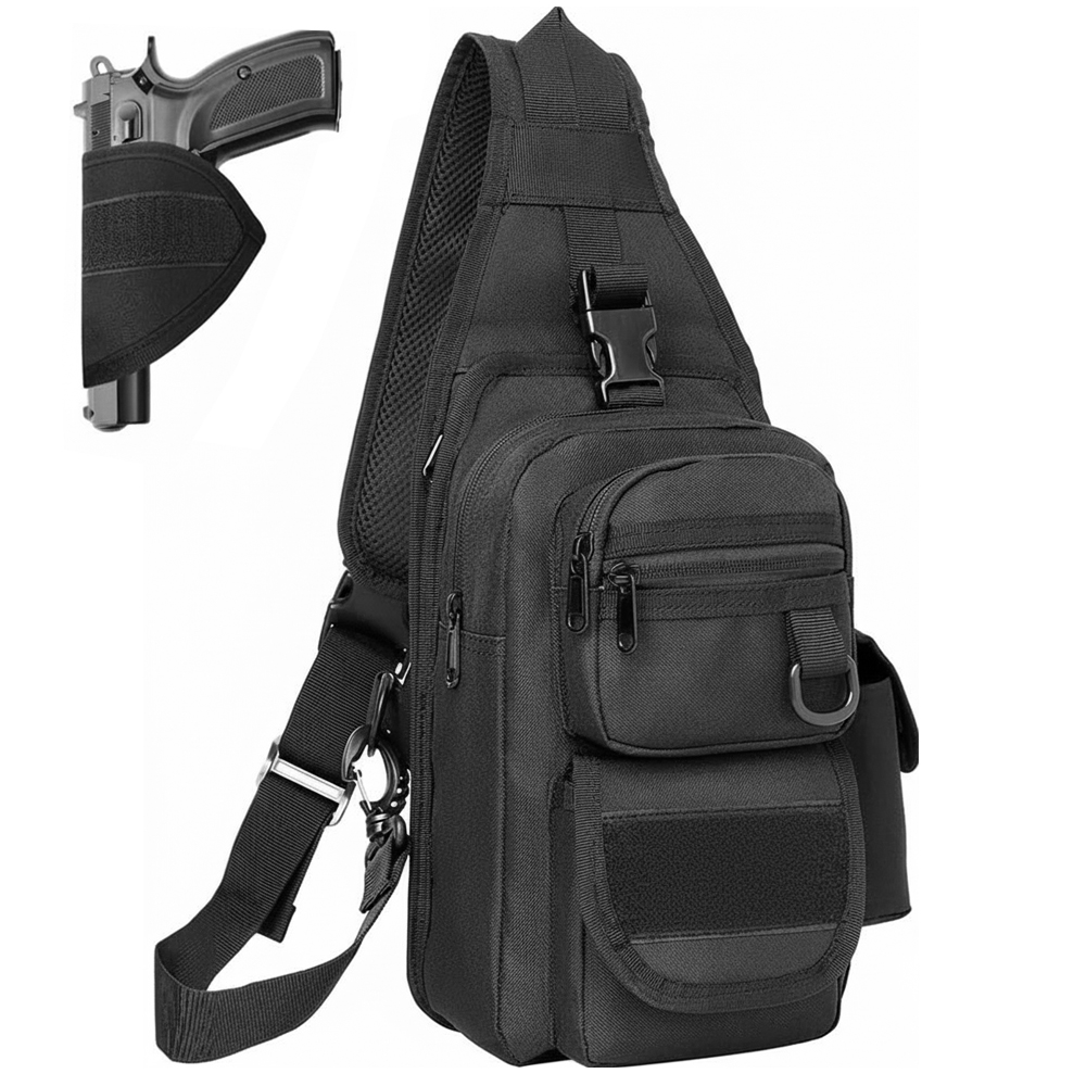 Тактическая сумка-кобура для с – обзор и цена Edc Concealed Carry Sling Bag