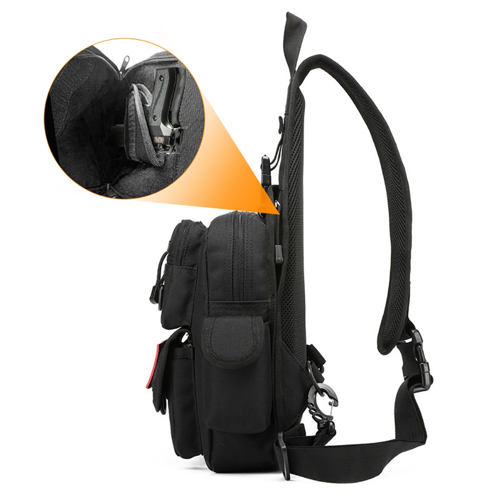 Тактическая сумка-кобура для с – обзор и цена Edc Concealed Carry Sling Bag
