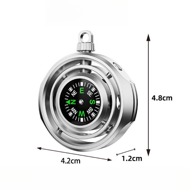 Мини-компас на кончиках пальце – обзор и цена Compass Keychain Mini