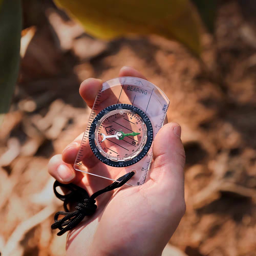 1 шт./2 шт. Новый мини-компас  – обзор и цена Compass Keychain Mini