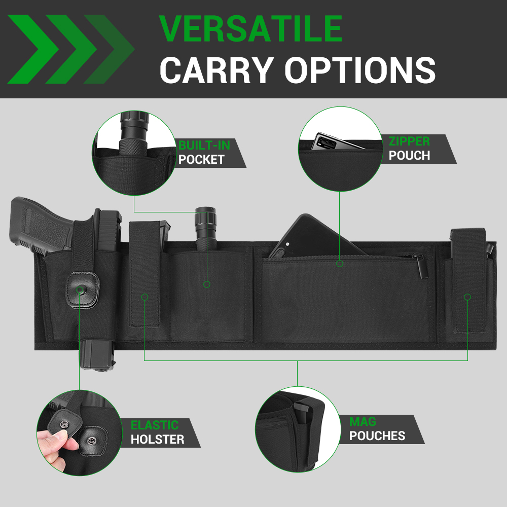 Кобура-пояс для скрытого ношен – обзор и цена Edc Carry Pistols