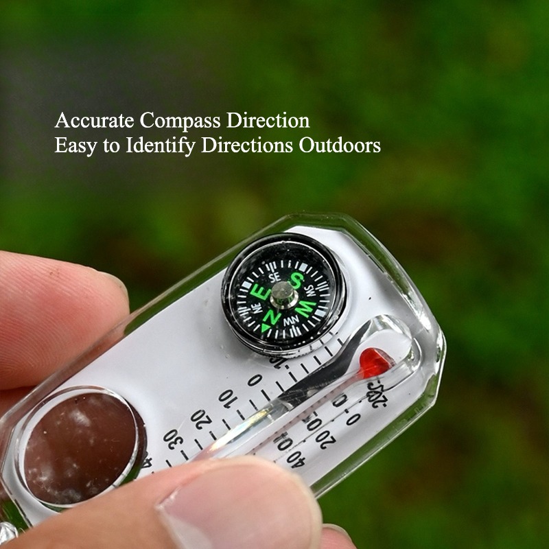 Компас для выживания на природ – обзор и цена Compass Keychain Mini