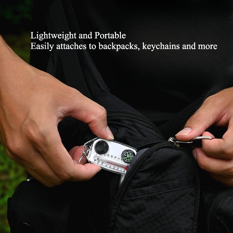 Компас для выживания на природ – обзор и цена Compass Keychain Mini
